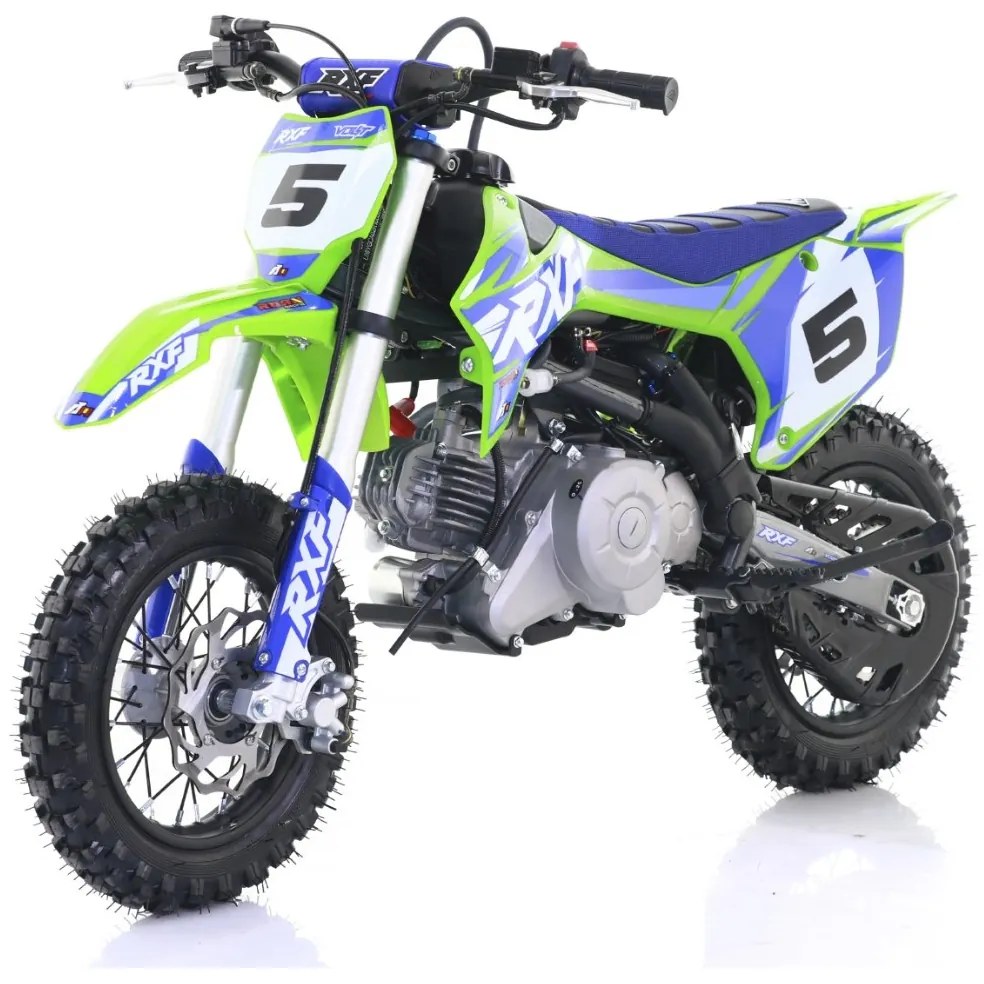 Mini MOTO Crianças CROSS Gasolina automática 50cc Apollo RXF 10/10" Verde