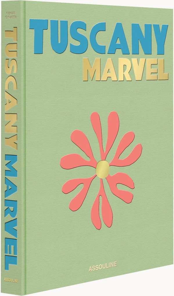 Livro de mesa de centro Tuscany Marvel