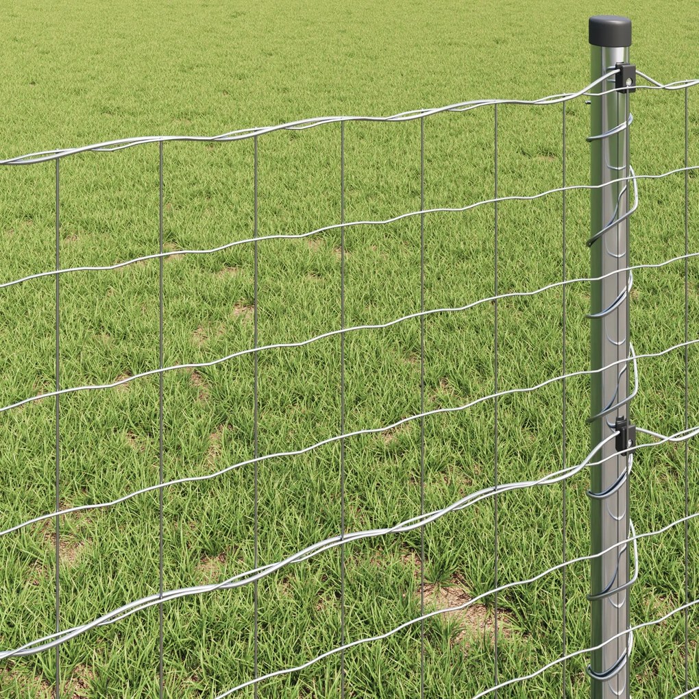 Cerca Euro 0.6x50 m Aço Galvanizado