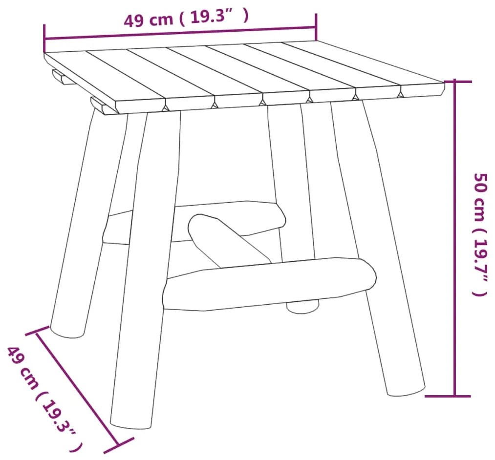 3 pcs conjunto lounge de jardim madeira de abeto maciça
