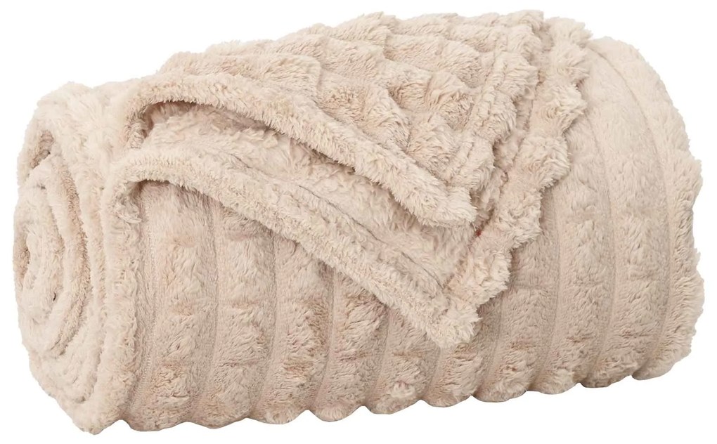 vidaXL Cobertores de Sofá 6 pcs Bege 150 x 130 cm Lã