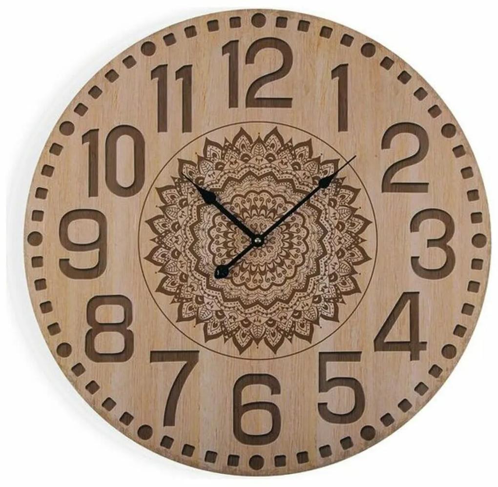 Relógio de Parede Versa Madeira (3 x 58 x 58 cm)