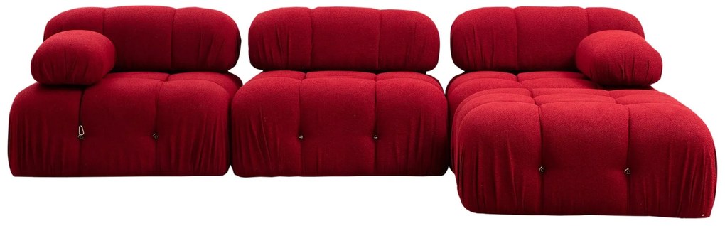 Sofá de Canto Bubble – Vermelho – 288 cm x 190 cm