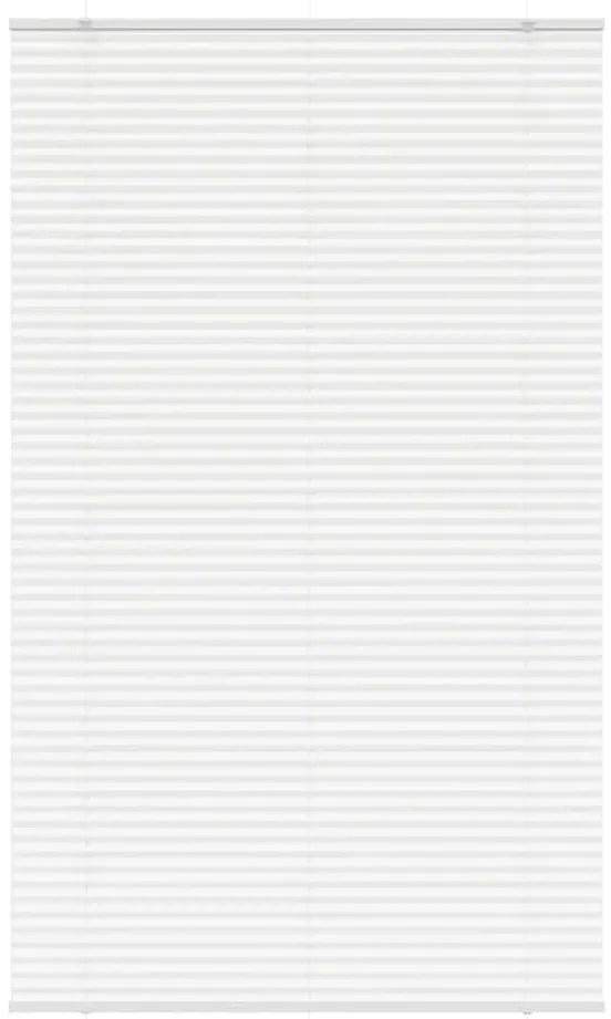 Branco Plissada Cega 115x200cm Largura Tecido 114,4cm Poliéster