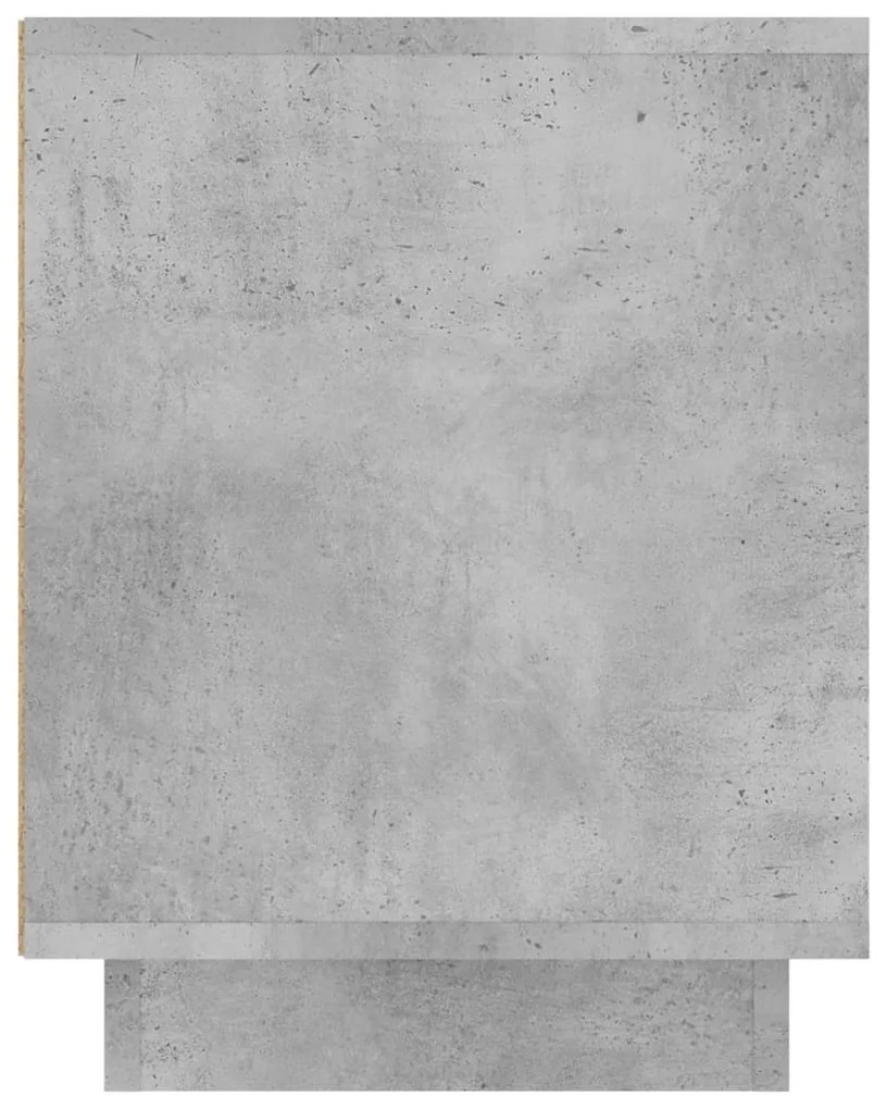 Móvel p/ TV 102x35x45 cm madeira processada cinzento cimento