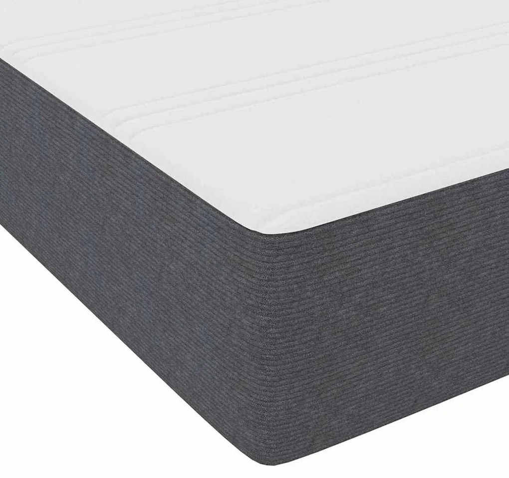 Estrutura da Cama Outros Cinzento escuro 140 x 200 cm