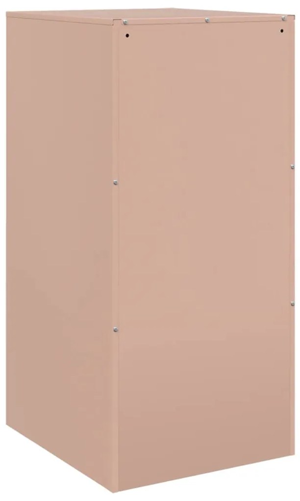 Aparador 34,5x39x73 cm aço rosa