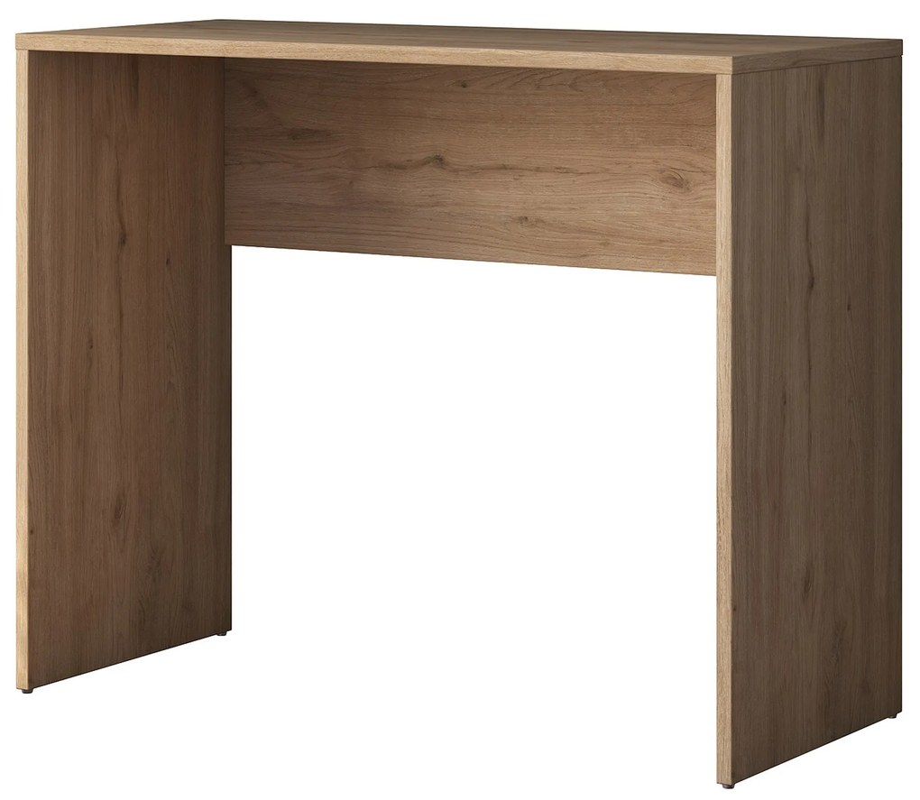 Secretária de Estudo "Simple" – Nogueira, 90x40x73 cm, Design Funciona