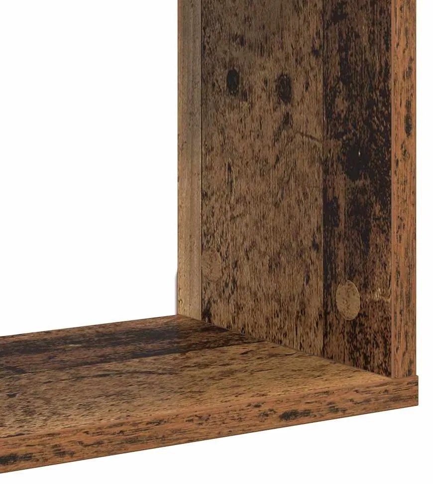 Prateleira de Parede Madeira Antiga 100x20x53 cm Madeira de Engenharia