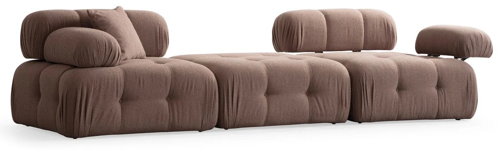 Sofá de 3 Lugares Doblo – Cappuccino – 300x100x80 cm