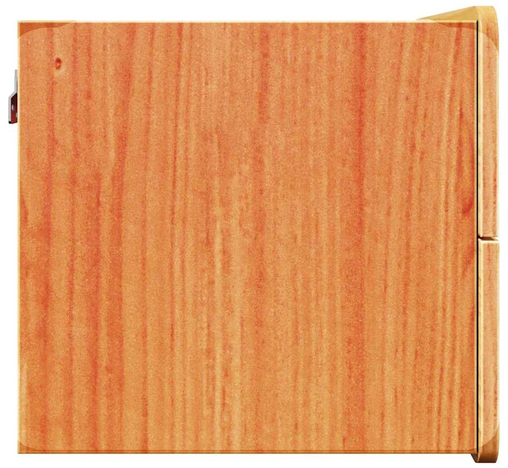 Mesa-de-cabeceira com gaveta 2 pcs Castanho 39 x 34 x 33 cm