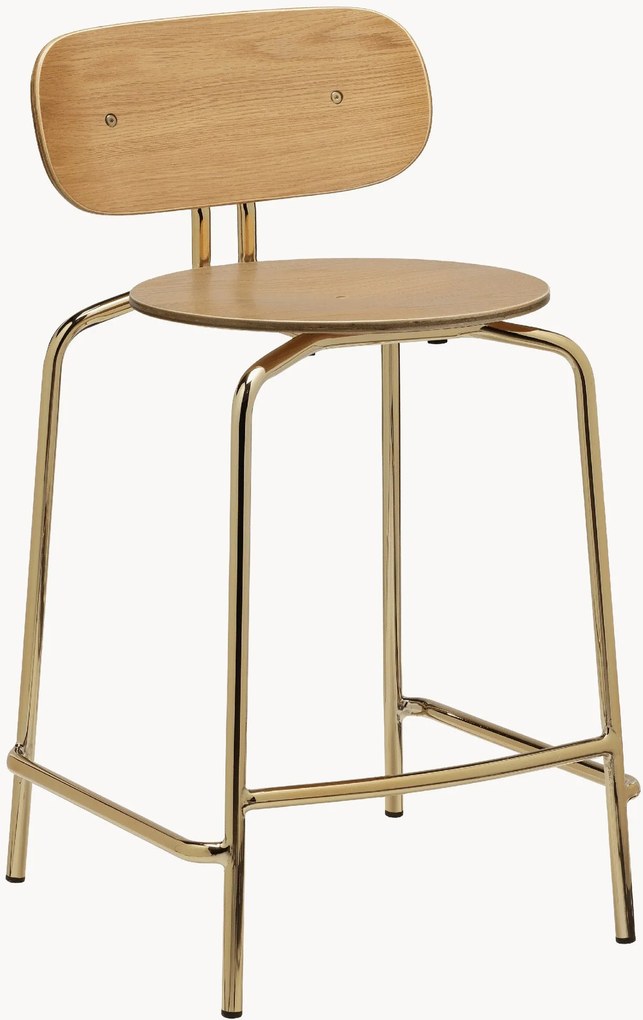 Cadeiras de balcão Curious, conjunto de 2