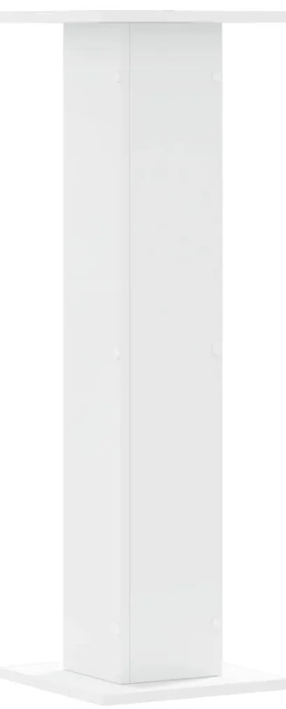 Suportes p/ plantas 2 pcs 30x30x95 cm derivados madeira branco