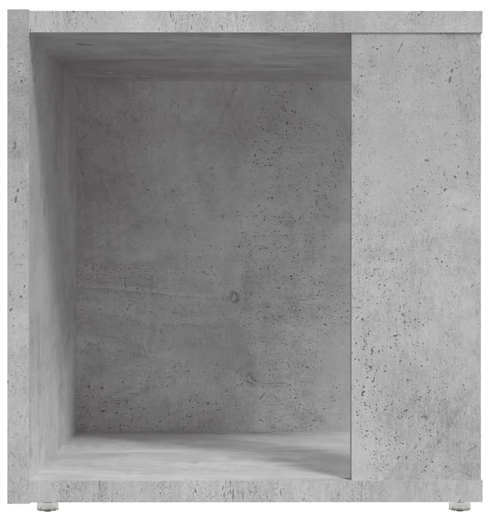 Mesa de apoio derivados de madeira cinzento cimento