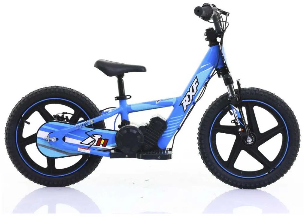 Bicicleta elétrica infantil 250W 16” pro Roan RXF Sedna Azul