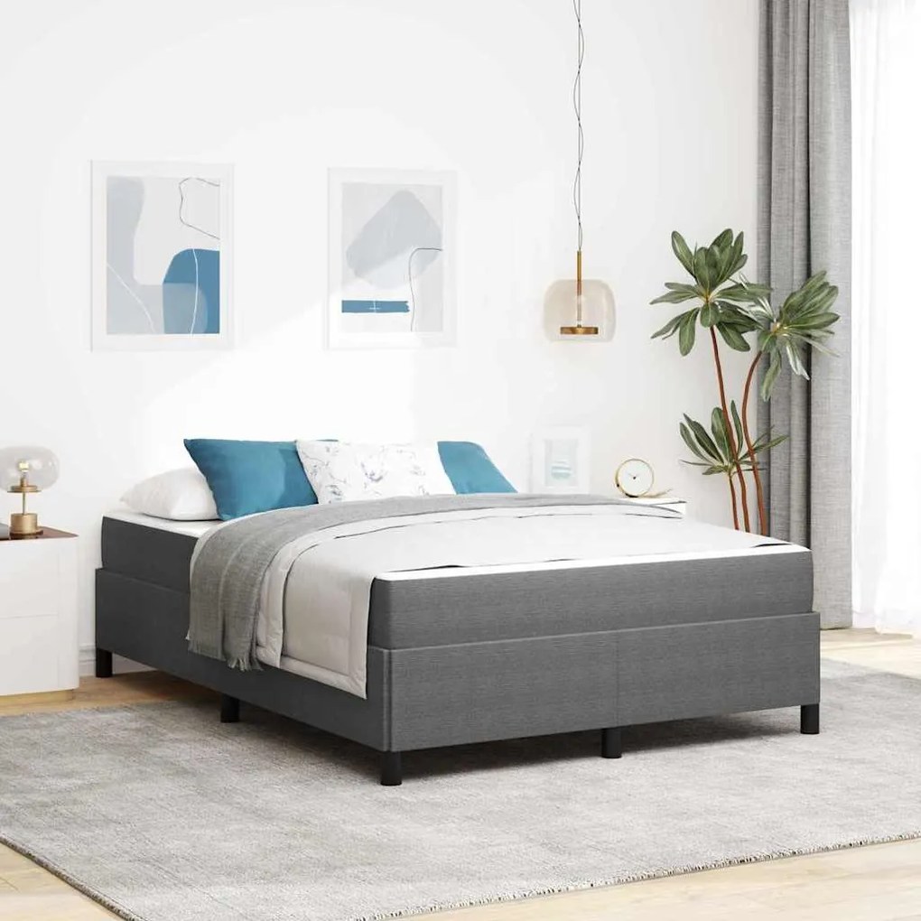 vidaXL Estrutura da Cama Outros Cinzento-claro 160 x 200 cm