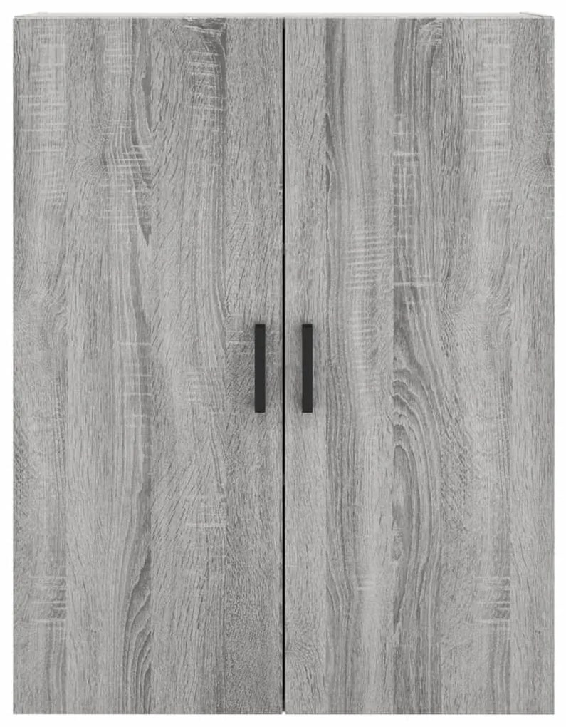 Armários de parede 2 pcs 69,5x34x90 cm cinzento sonoma