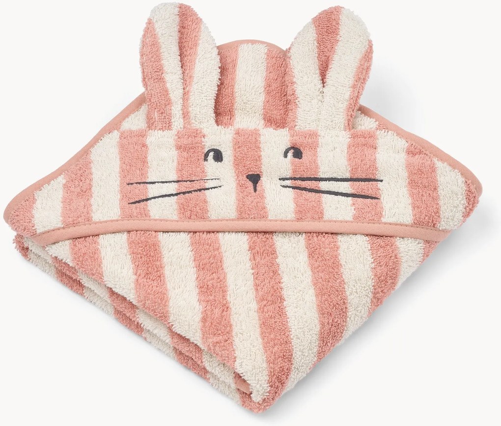 Toalha com capuz para criança em algodão orgânico Albert