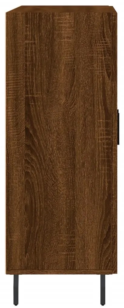 Aparador 69,5x34x90 cm derivados de madeira carvalho castanho