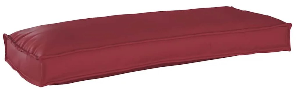 vidaXL Capa de Palete para Banco Bordô 100x40x8 cm em Tecido Oxford