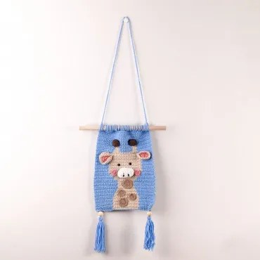 Tapeçaria Decorativa Zambia Kids Girafa - Sklum