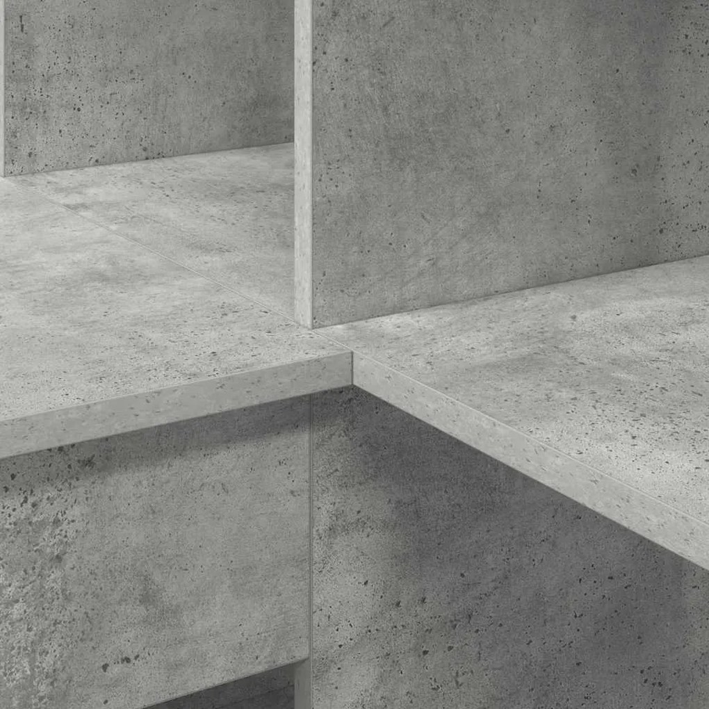 Secretária de canto Cinzento cimento 101,5 x 149,5 x 149,5 cm
