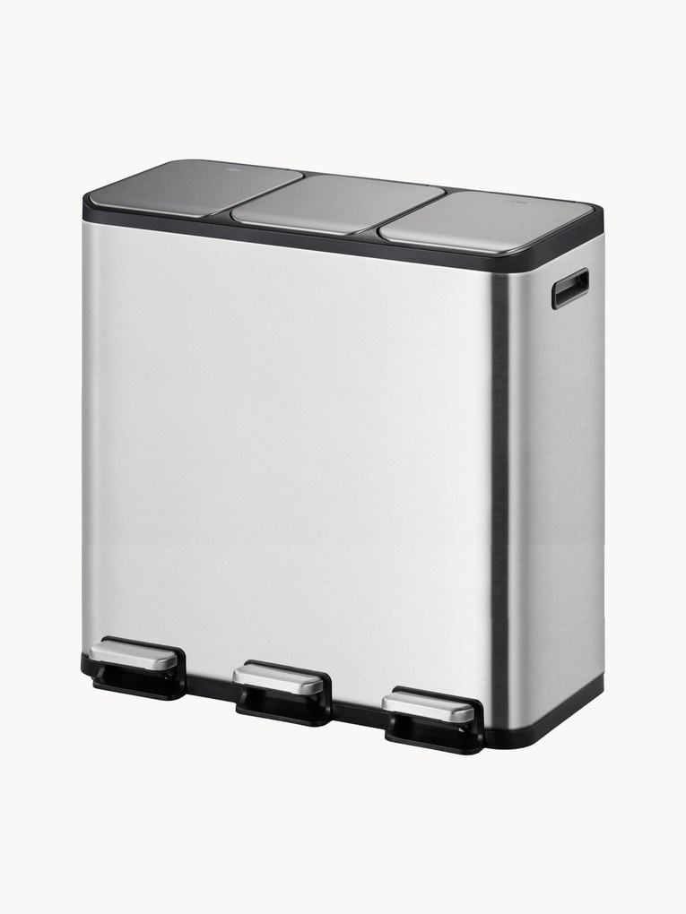 Caixote do lixo com pedal Casa, 3 x 15 L