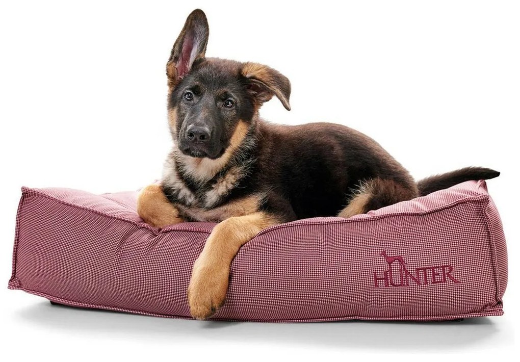 Cama de cão Hunter LANCASTER Vermelho (120 x 90 cm)