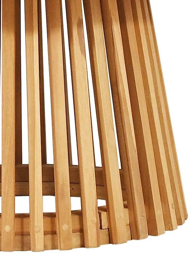 Mesa de Café de Jardim Ø70x40 cm de Madeira Sólida de Teca