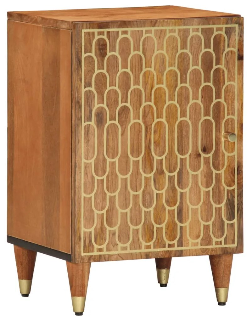 vidaXL Armário de casa de banho 38x33x58 cm mangueira maciça