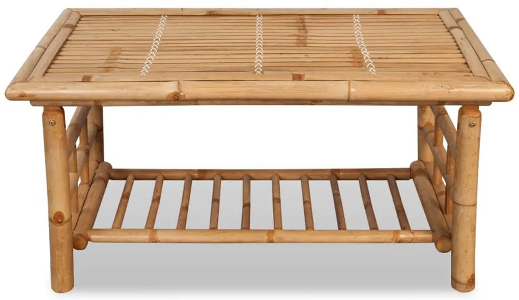 4 pcs conjunto lounge p/ jardim com almofadas bambu