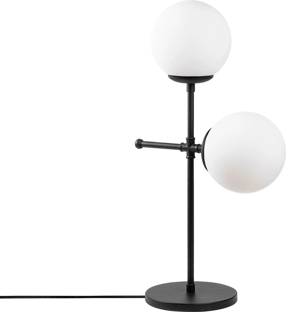 Candeeiro de Mesa Mudoni – Preto – 15 x 30 cm