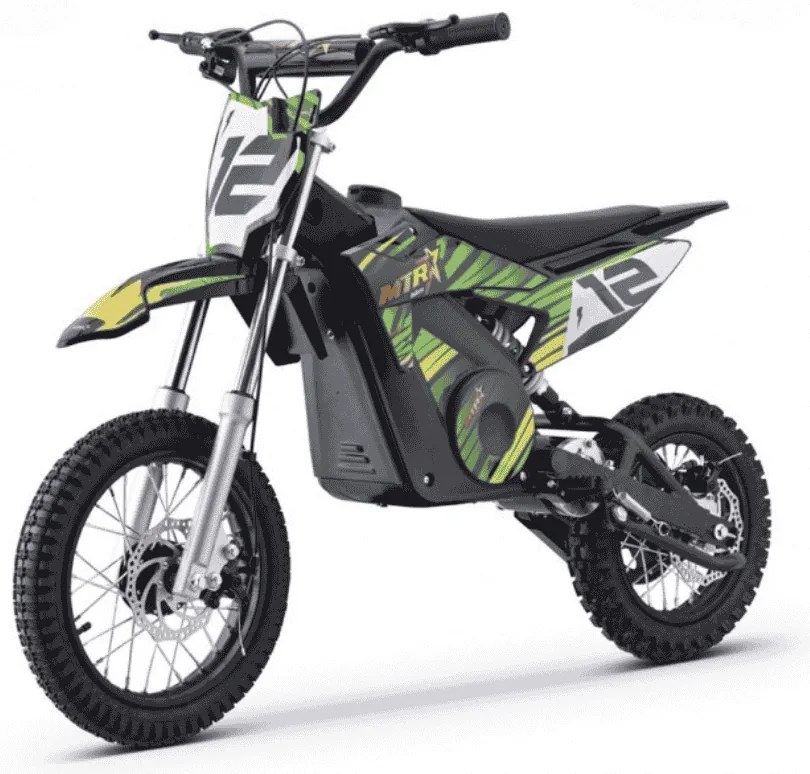 Mini Moto Infantil Elétrica MTR MALCOR  XZE 1000w Verde