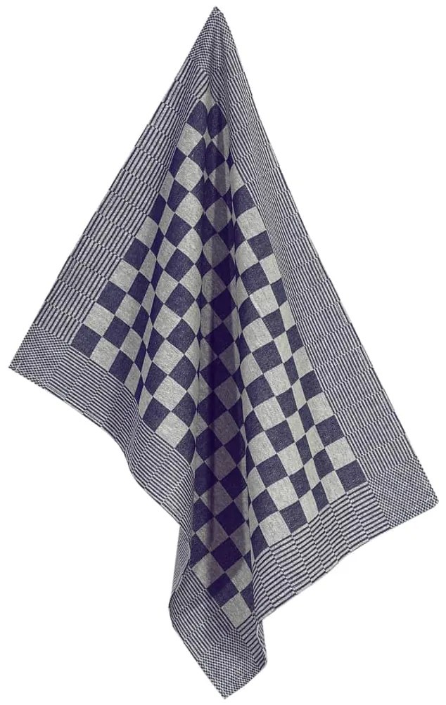 Conjunto de panos de cozinha 20 pcs algodão azul e branco