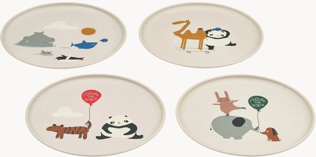 Pratos para crianças Remco, 4 uni.