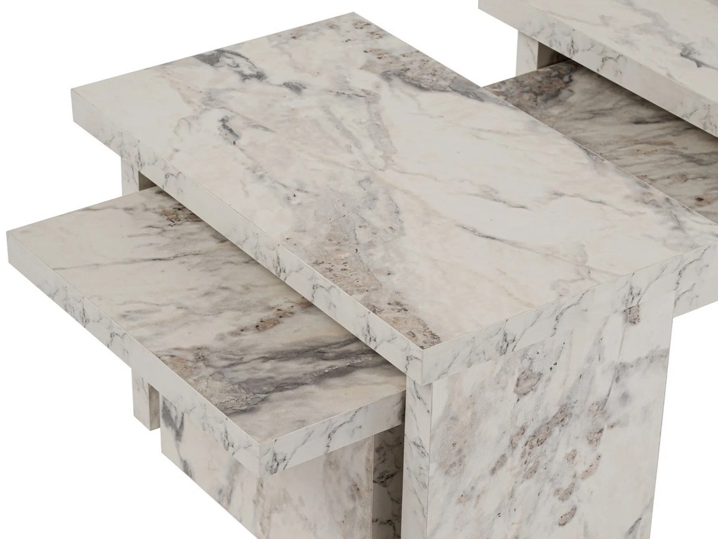 Mesa de Centro Sanctuary – Mármore Freesia – 110x39,3x45 cm