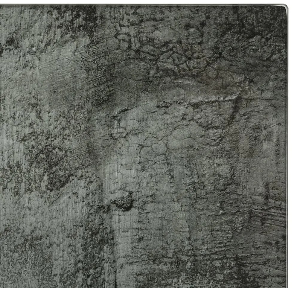 Tábuas de cortar 2 pcs vidro temperado padrão de cimento