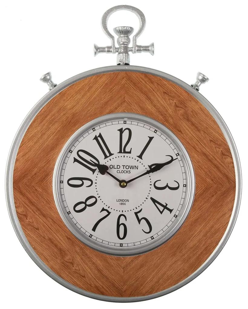 Relógio de Parede Versa Ferro (54 x 39 x 6,5 cm) (3 x 54 x 39 cm)