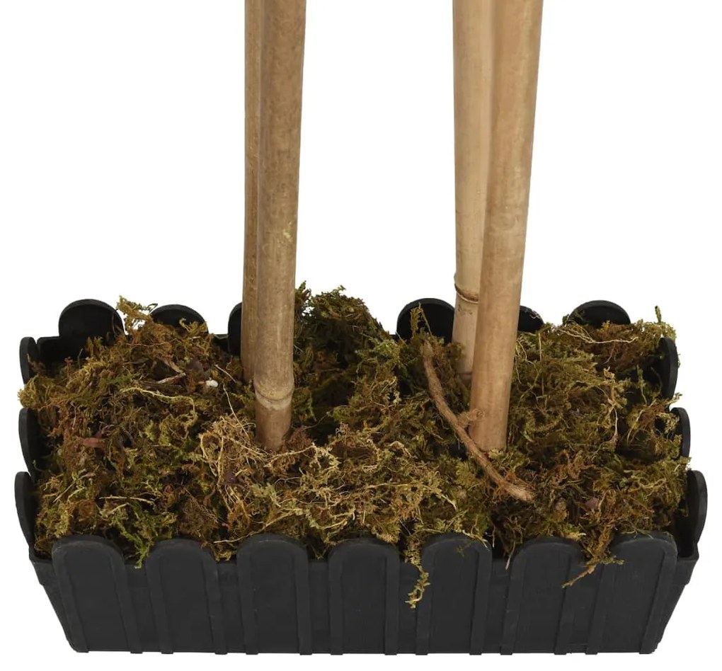 Árvore de bambu artificial 380 folhas 80 cm verde