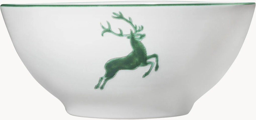 Taça de servir artesanal Grüner Hirsch