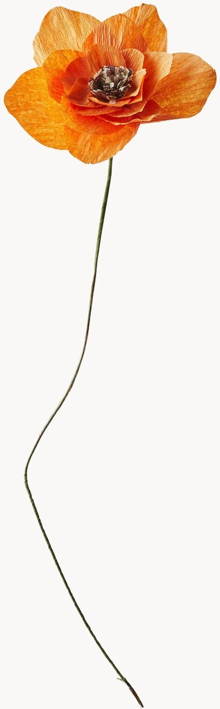 Flor artificial artesanal Poppy