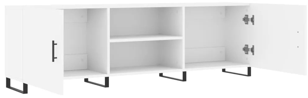 Móvel para TV 150x30x50 cm derivados de madeira branco