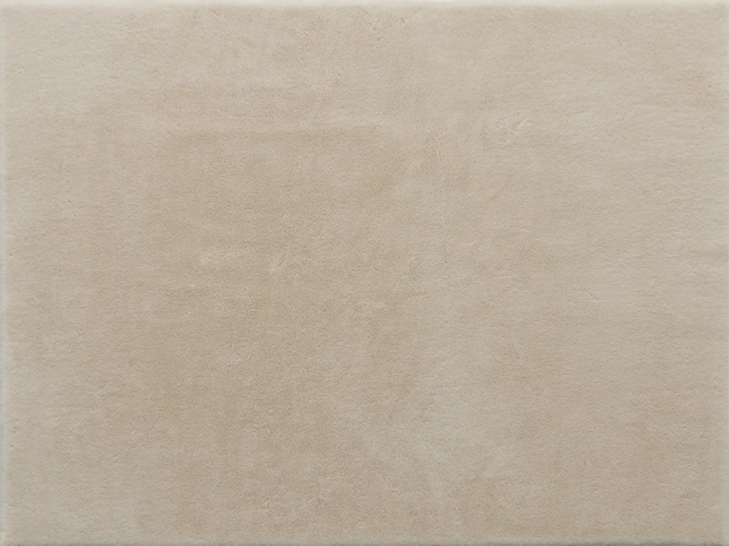 Tapete para Sala de Estar 230x160 cm Tapete Lavável à Máquina Pelo Longo Macio Estilo Moderno Creme