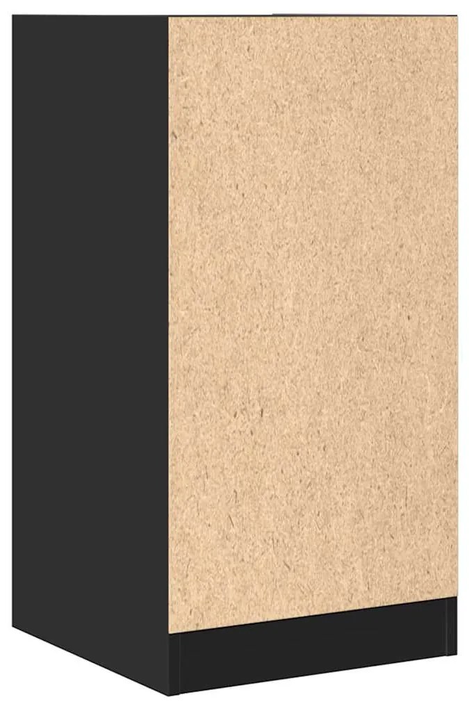 Armário boticário 40x41x77,5 cm derivados de madeira preto