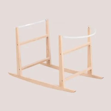 Pés De Baloiço Para Moisés Fabian Madeira Natural - Sklum