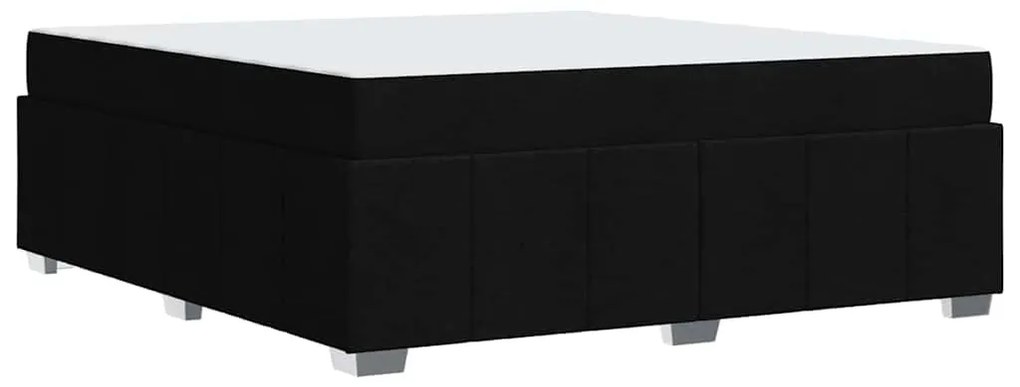 Estrutura da Cama Preto 180 x 200 cm tecido