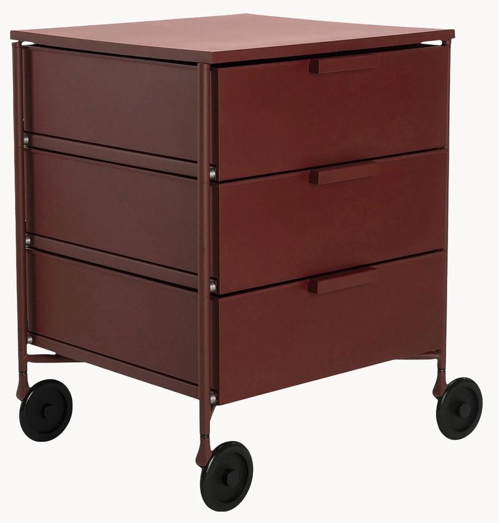 Armário com 3 gavetas e rodas Mobil