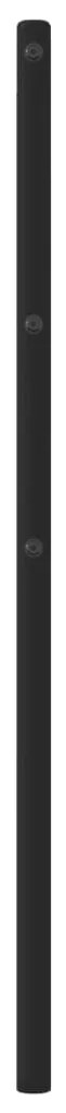Cabeceira de cama 160 cm metal preto