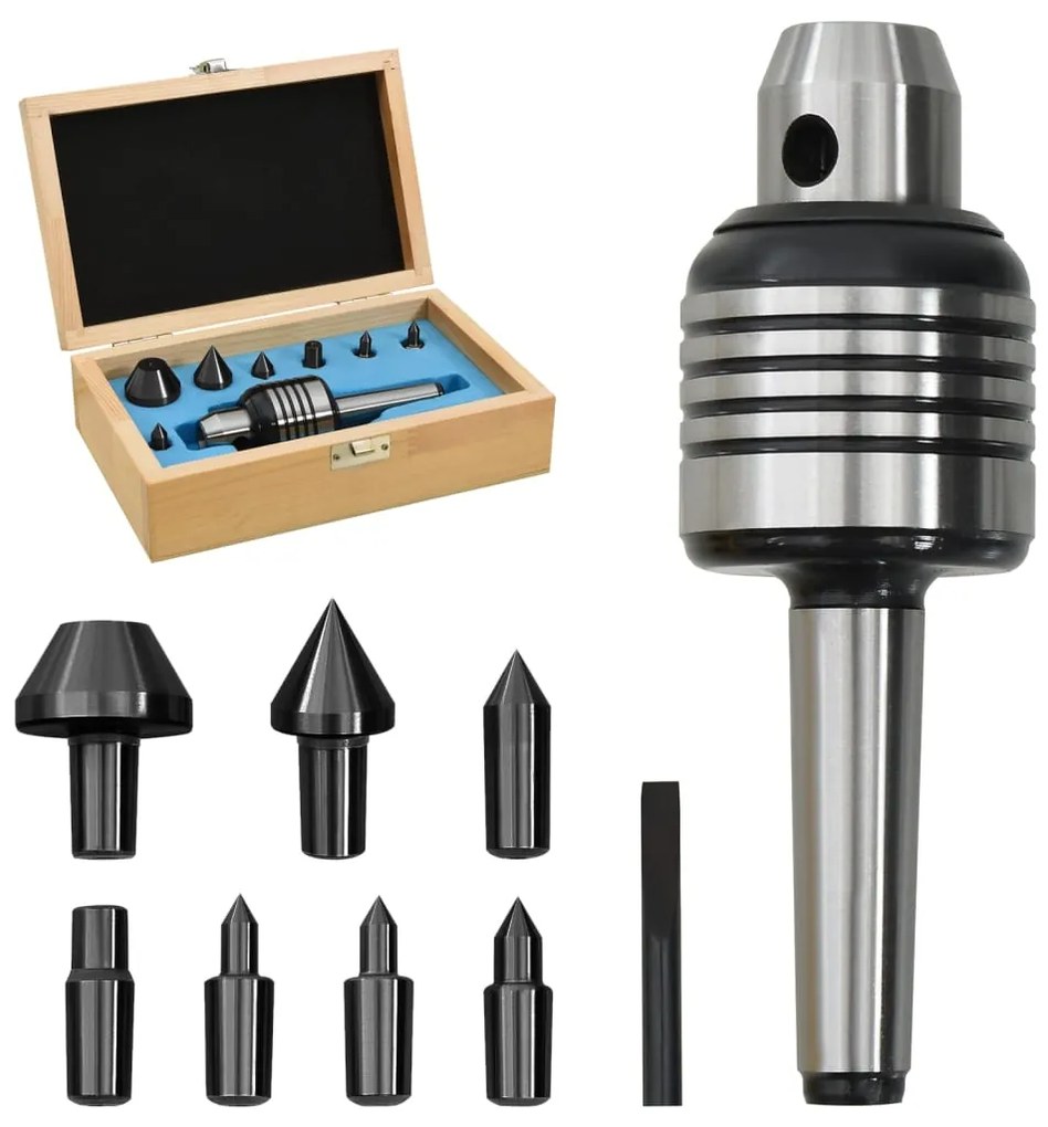 vidaXL Conjunto de pontos rotativos 10 pcs MT2