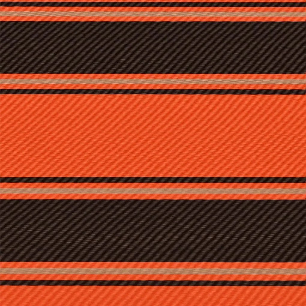 Toldo retrátil 300x150 cm laranja e castanho